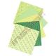 Sada papírů pro origami - zelené