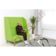 Relaxační pohovka Arkadia - zelené boční stěny 