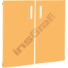 Dvířka k policovým skříňkám D - oranžová