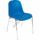 Židle BETA Chrom modrá