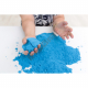 Barevný písek modrý