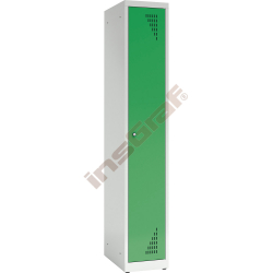 Šatní skříňka 1-modul, dvířka zelená