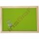 Korková tabule 90 x 120 cm - zelenkavá