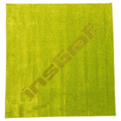 Jednobarevný koberec - zelený 3 x 4 m