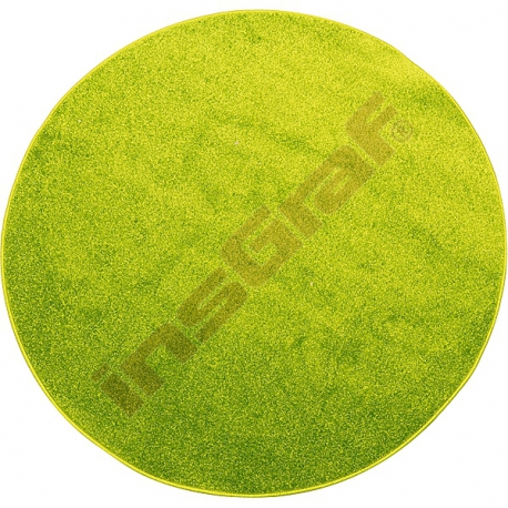Kulatý koberec prům. 100 cm - zelený