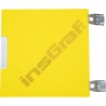 Quadro - malá dvířka pro upevnění ke korpusu - žlutá