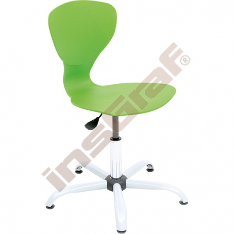 Židle Flexi otočná s reg. výšky zelená 